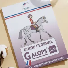 Guide fédéral Galops 5 à 9, un quizz pour les jeunes cavaliers.