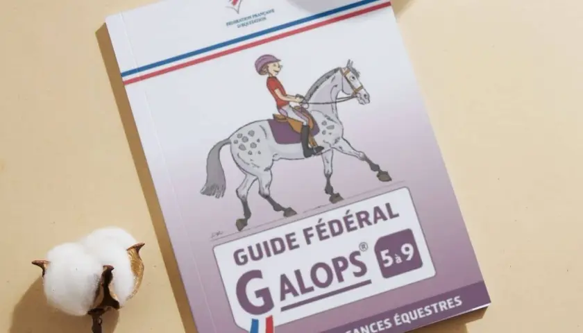 Guide fédéral Galops 5 à 9, un quizz pour les jeunes cavaliers.