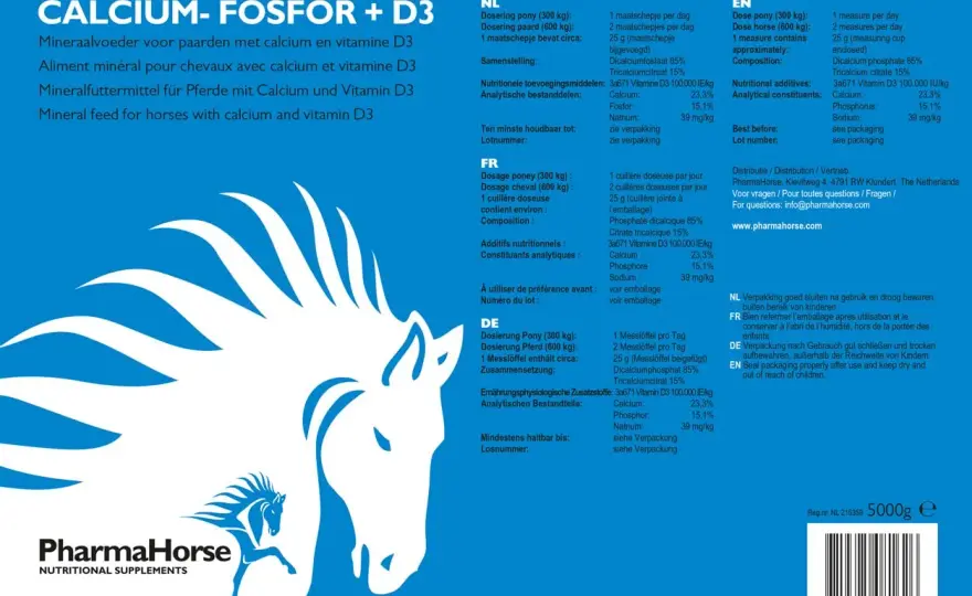 Poney - Équilibre calcium-phosphore : la clé d'une bonne ration