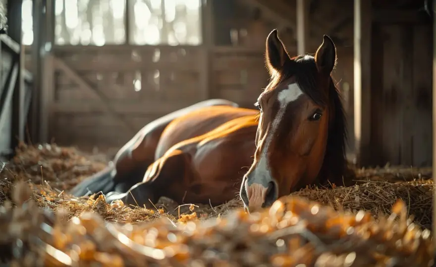 Miscanthus en litière - Vraiment rentable pour vos chevaux ?